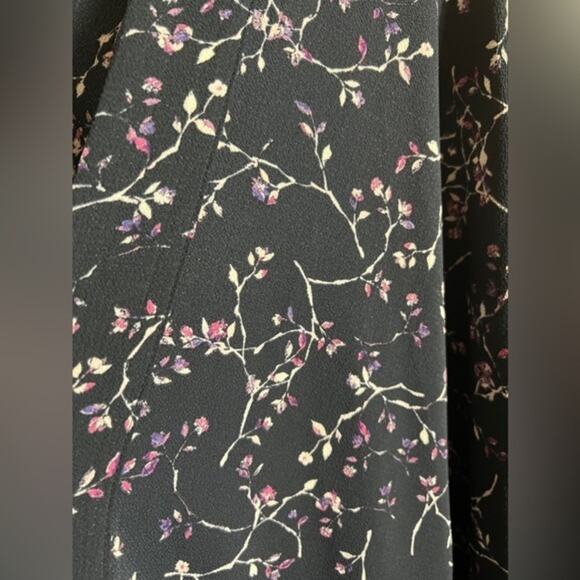 J Jill Blue Floral Kimono - Picture 6 of 7